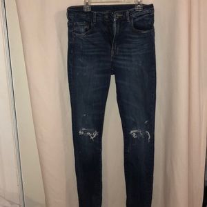 Skinny High wasted denim